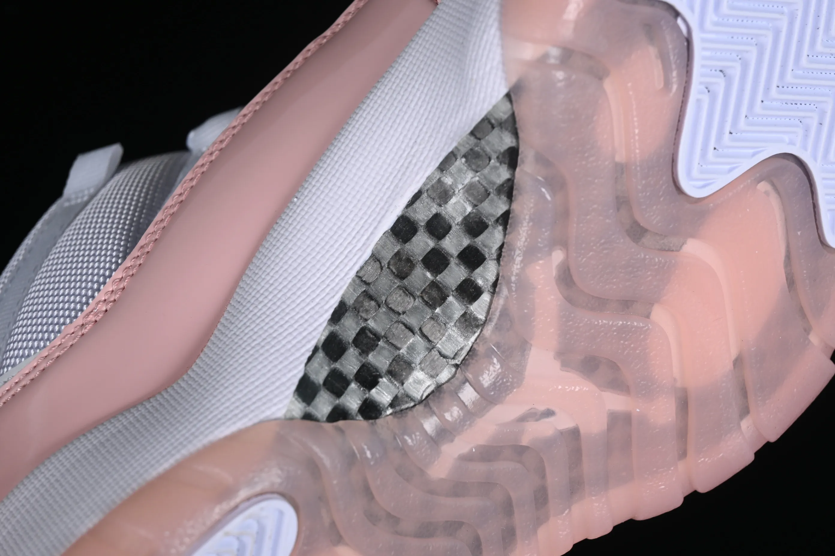 All categories Air Jordan Jordan series basketball shoes Air Jordan 11 F version Air Jordan 11 Low "Legend Pin" AJ11 Joe 11 girl pink genuine standard genuine carbon low-top basketball shoes AH7860-160